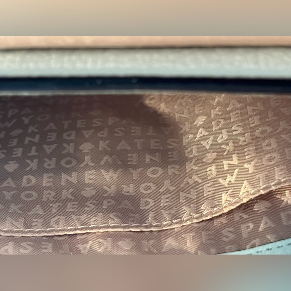 2 pc Kate Spade Crossbody Bag & wallet w/ Leather & Chain 2 straps Island Water - Picture 6 of 16